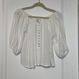 F21 Loose fitting off the shoulder blouse
